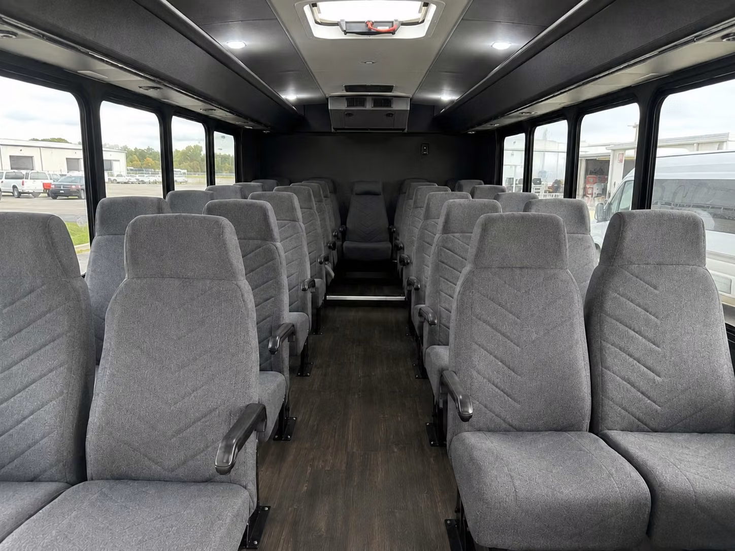 20 passenger minibus inside